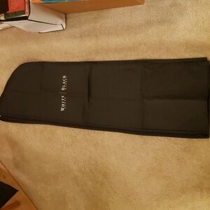EUC WHBM Black Garment Bag Short Size